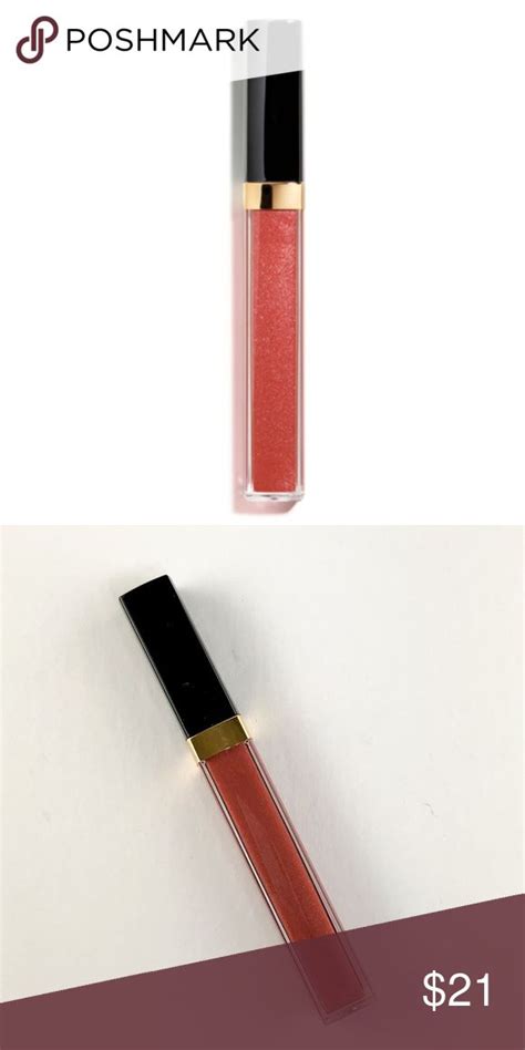 chanel lipgloss 724|Chanel coco gloss 724.